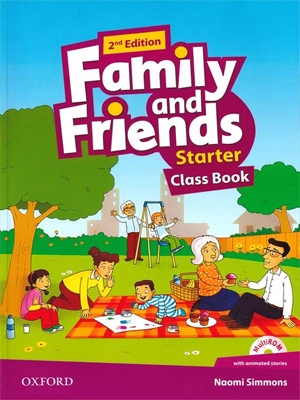 Family and Friends starter (2nd Edition) +QR code_ سایز وزیری