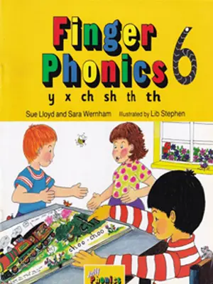 Finger Phonics 6 - y x ch sh th th