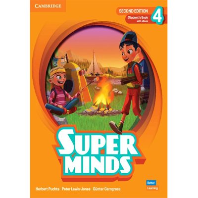 Super Minds 4 (2nd eddition) SB+WB+QR (دو جلد)