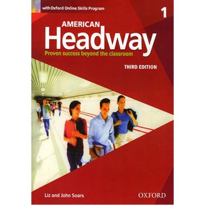 American Headway 1 (3rd Edition) SB+WB+QR(دو جلد)