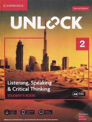 Cambridge Unlock 2 Listening, Speaking and Critical Thinking A2 (2nd Edition) SB+QR